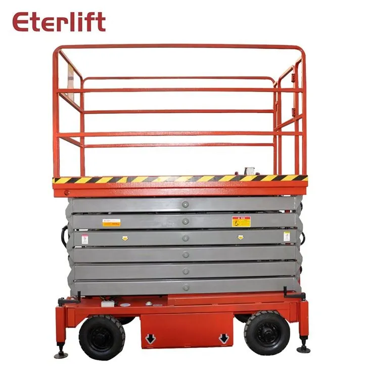 Tavolo elevatore elettrico idraulico a forbice