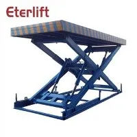 Fissaggio della piattaforma di sollevamento a forbice per carichi pesanti