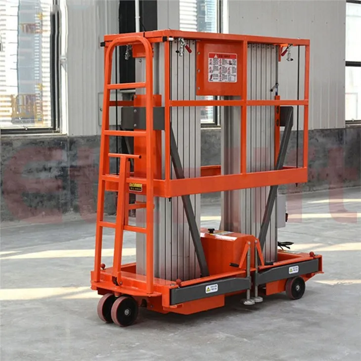 Dual Mast Lift Platform