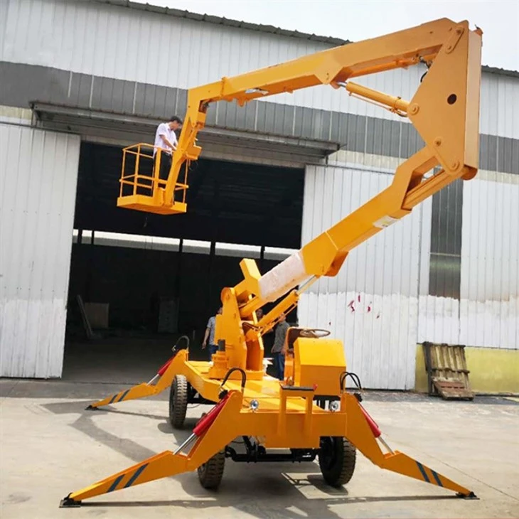 Articulated Diesel Spider Lift