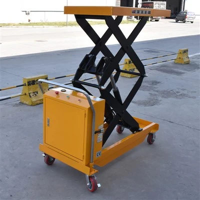 Tavoli elevatori mobili a forbice ad azionamento manuale